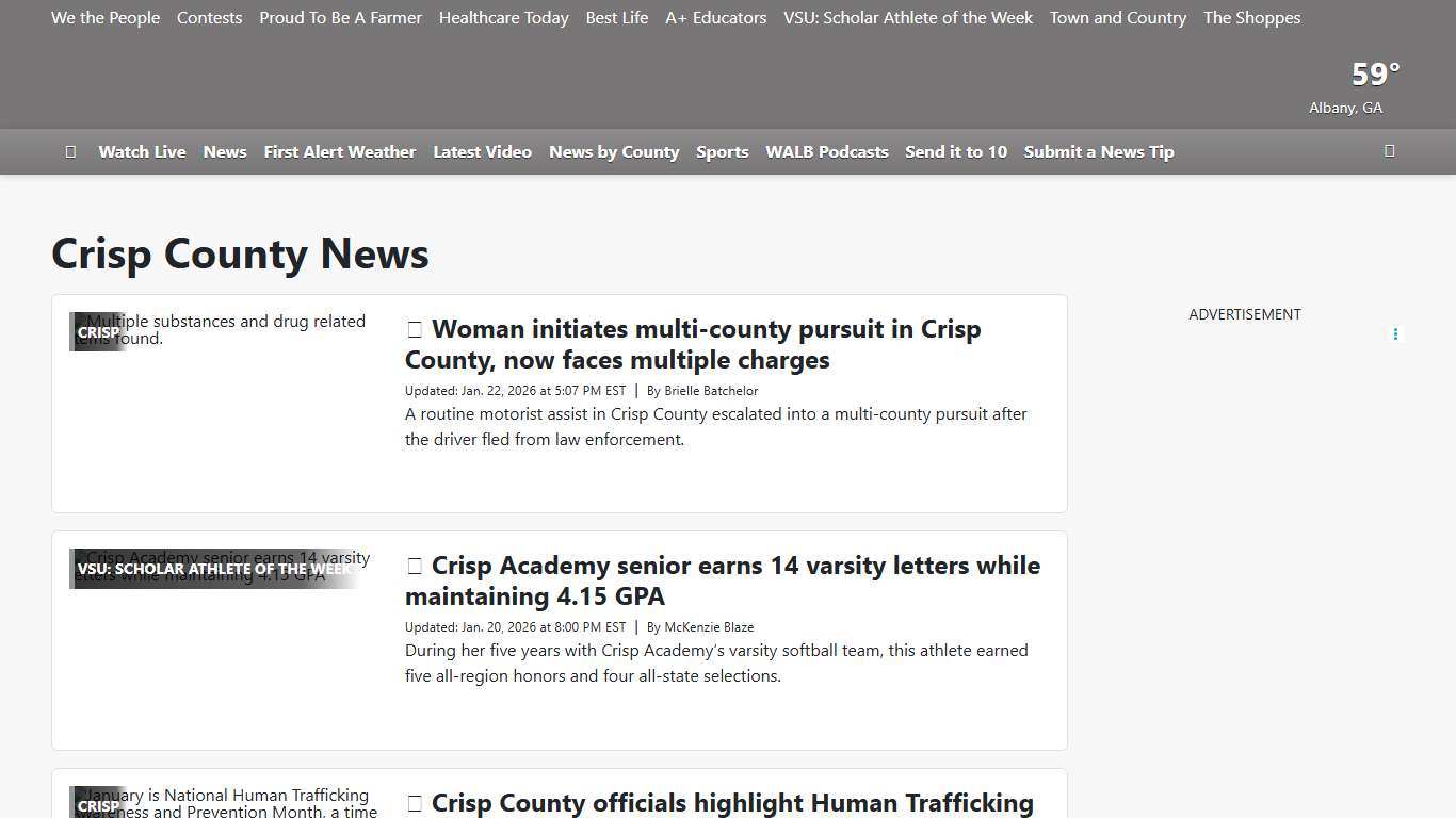 Crisp County News